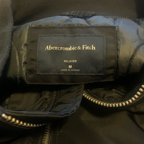 Abercrombie and Fitch Mens Bomber Jacket - Picture 5 of 5